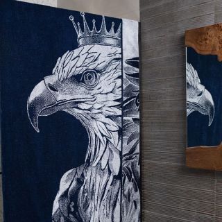 Cleanelly – Полотенце махровое Свободный орел, Cleanelly – Полотенце махровое Свободный орел,