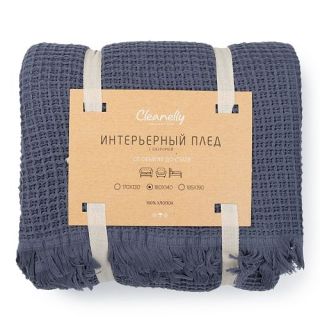 Плед Прикосновение 180x140 с бахромой Плед Прикосновение 180x140 с бахромой