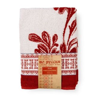 Cleanelly – Набор махровых полотенец Аленький цветочек, Cleanelly – Набор махровых полотенец Аленький цветочек,