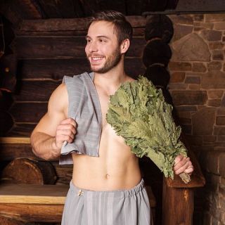 Комплект для сауны Здоровый дух (килт + полотенце) мужской Комплект для сауны Здоровый дух (килт + полотенце) мужской