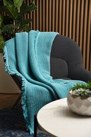 Плед Тепло 170x130 с бахромой Плед Тепло 170x130 с бахромой