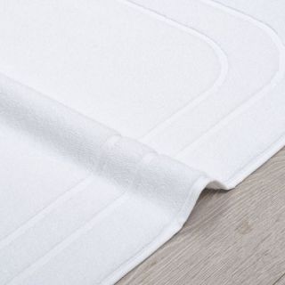 Cleanelly – Коврик для ног 50х70 махровый Основа комфорта, белый Cleanelly – Коврик для ног 50х70 махровый Основа комфорта, белый