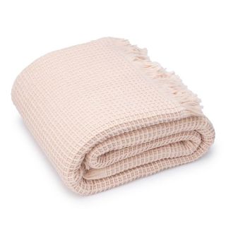 Плед Прикосновение 180x140 с бахромой Плед Прикосновение 180x140 с бахромой