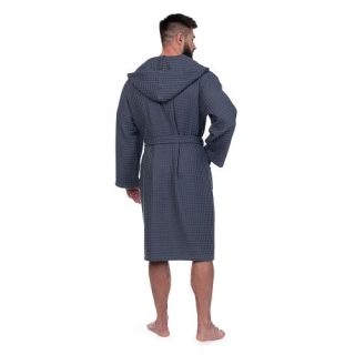 Халат вафельный Основа комфорта универсальный с капюшоном (рельефный) Халат вафельный Основа комфорта универсальный с капюшоном (рельефный)