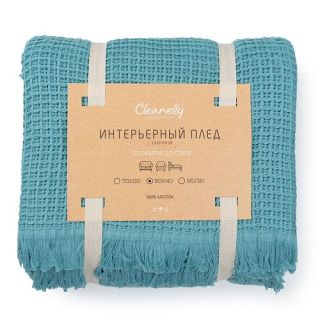 Плед Прикосновение 180x140 с бахромой Плед Прикосновение 180x140 с бахромой