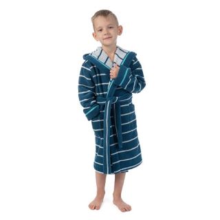 Халат махровый детский Морское приключение с капюшоном Халат махровый детский Морское приключение с капюшоном
