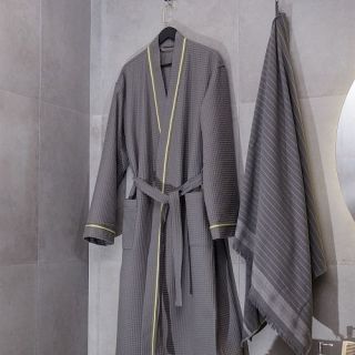 Халат вафельный Радость жизни мужской Халат вафельный Радость жизни мужской