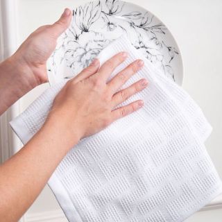 Cleanelly – Полотенце вафельное Идиллия 50х70, белый Cleanelly – Полотенце вафельное Идиллия 50х70, белый