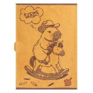 Полотенце махровое Непослушный капибара с петелькой Полотенце махровое Непослушный капибара с петелькой