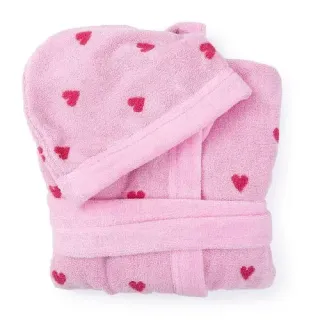 Халат махровый детский Счастливый ребенок с капюшоном Халат махровый детский Счастливый ребенок с капюшоном