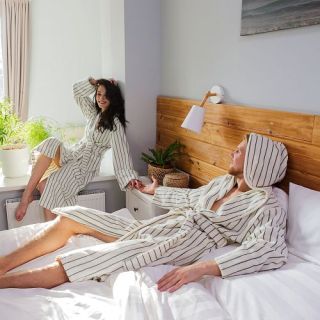 Халат махровый La mia casa универсальный с капюшоном Халат махровый La mia casa универсальный с капюшоном