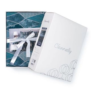 Cleanelly – Комплект постельного белья Витраж в подарочной упаковке , размер Дуэт, 2 спальное, Евро Cleanelly – Комплект постельного белья Витраж в подарочной упаковке , размер Дуэт, 2 спальное, Евро