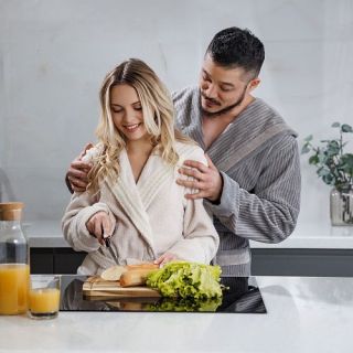 Халат махровый Моя гармония женский с капюшоном Халат махровый Моя гармония женский с капюшоном