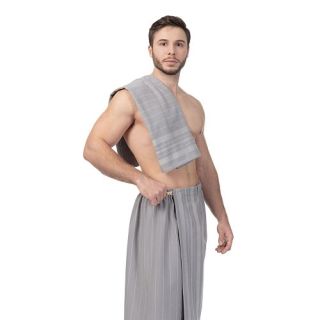 Комплект для сауны Здоровый дух (килт + полотенце) мужской Комплект для сауны Здоровый дух (килт + полотенце) мужской