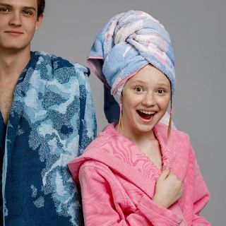 Полотенце махровое Tie-dye 70х130 Полотенце махровое Tie-dye 70х130