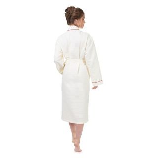 Халат гладкотканый Современный винтаж женский с рельефной клеткой Халат гладкотканый Современный винтаж женский с рельефной клеткой