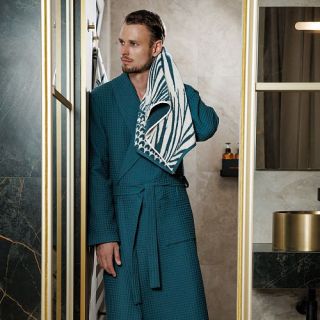 Халат гладкотканый Золотой рассвет мужской Халат гладкотканый Золотой рассвет мужской