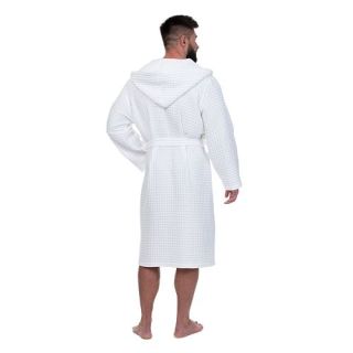 Халат вафельный Основа комфорта универсальный с капюшоном (рельефный) Халат вафельный Основа комфорта универсальный с капюшоном (рельефный)