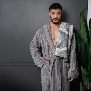 Халат махровый Моя гармония мужской c капюшоном Халат махровый Моя гармония мужской c капюшоном