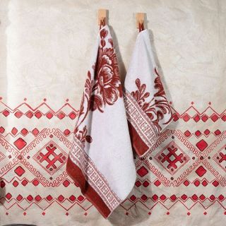 Cleanelly – Набор махровых полотенец Аленький цветочек, Cleanelly – Набор махровых полотенец Аленький цветочек,