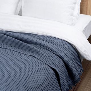 Плед жаккардовый Текстурный с бахромой Плед жаккардовый Текстурный с бахромой