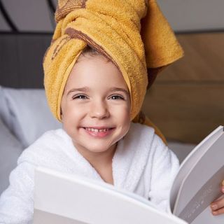 Полотенце махровое Непослушный капибара с петелькой Полотенце махровое Непослушный капибара с петелькой