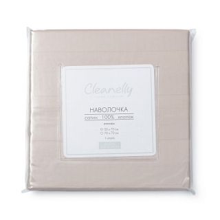 Cleanelly – Наволочка 70х70 Полоса роскоши (сатин), размер 70Х70 Cleanelly – Наволочка 70х70 Полоса роскоши (сатин), размер 70Х70