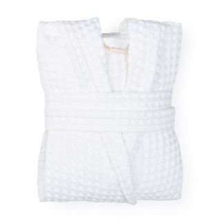 Халат вафельный Основа комфорта универсальный с капюшоном (рельефный) Халат вафельный Основа комфорта универсальный с капюшоном (рельефный)