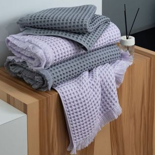 Cleanelly – Полотенце рельефное Ora e sempre с петелькой, серый Cleanelly – Полотенце рельефное Ora e sempre с петелькой, серый