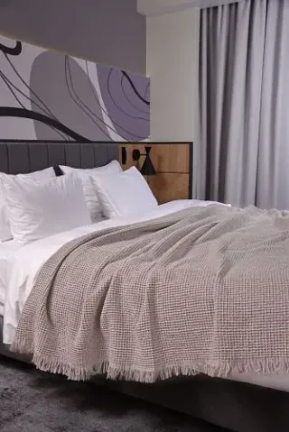 Плед Трепет 170x130 с бахромой Плед Трепет 170x130 с бахромой