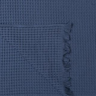 Плед жаккардовый Текстурный с бахромой Плед жаккардовый Текстурный с бахромой