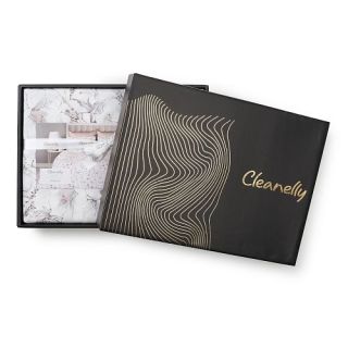 Cleanelly – Комплект постельного белья Гибискус в подарочной упаковке, размер Евро Cleanelly – Комплект постельного белья Гибискус в подарочной упаковке, размер Евро