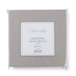 Наволочка с ушками 50х70 Жемчуг (мако-сатин) Наволочка с ушками 50х70 Жемчуг (мако-сатин)