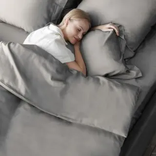 Cleanelly – Комплект постельного белья Минималист в подарочной упаковке, размер Евро, Дуэт Cleanelly – Комплект постельного белья Минималист в подарочной упаковке, размер Евро, Дуэт