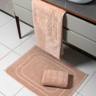 Cleanelly – Коврик для ног 50х70 махровый Основа комфорта, бежевый Cleanelly – Коврик для ног 50х70 махровый Основа комфорта, бежевый