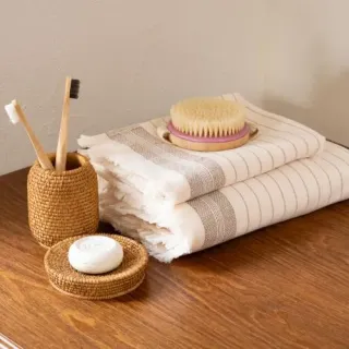 Полотенце махровое Alma di boho с петелькой Полотенце махровое Alma di boho с петелькой