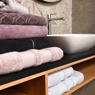 Cleanelly – Полотенце махровое Solo uno, сиреневый туман Cleanelly – Полотенце махровое Solo uno, сиреневый туман