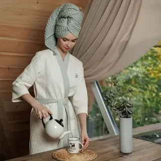 Полотенце рельефное Natura della vita с петелькой Полотенце рельефное Natura della vita с петелькой