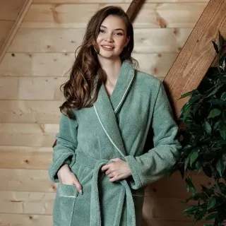 Халат махровый Natura della vita женский Халат махровый Natura della vita женский